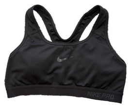 Nike Pro Black Sports Racerback Bra Size M