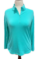 Ibkul Solid Long Sleeve Sunshirt Size L-3