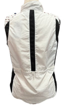 New Abacus Ladies Formby Stretch Windvent Golf Vest- White Stars MSP$98-2