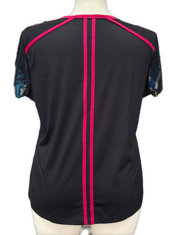 Chrissie by Tail Black Tennis Top Size XL