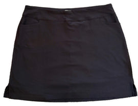 Lady Hagen Women’s Black Pull-on Golf Skort Size 3X