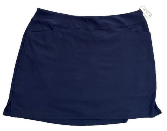 Lady Hagen Women’s Navy Pull-on Golf Skort Size 3X