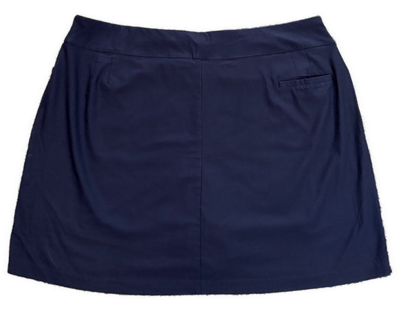 Lady Hagen Women’s Navy Pull-on Golf Skort Size 3X