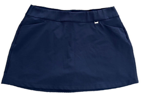 Greg Norman Navy Pull-on Golf Skort Size XL MSP$68