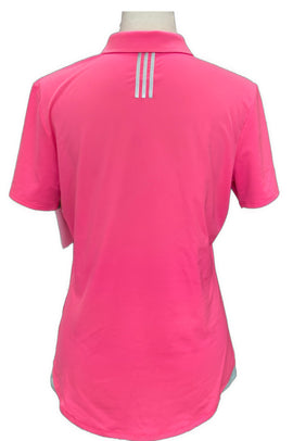 Adidas Hot Pink Women's Short Sleeve Golf Top Size M - 0