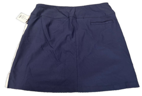 Lady Hagen Navy Green & White Patterned Women's Golf Skort Size L