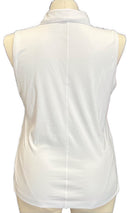 Slazenger Women's White Sleeveless Golf Top Size L-2