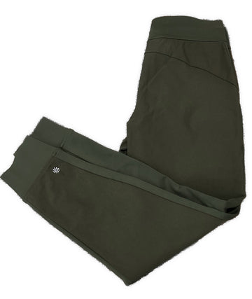 New Athleta Headlands Hybrid Trek Jogger Dark Green Size 4 - 0