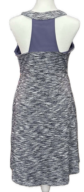 MPG Women's Athletic Sleeveless Patterned Racerback Dress Size L - 0