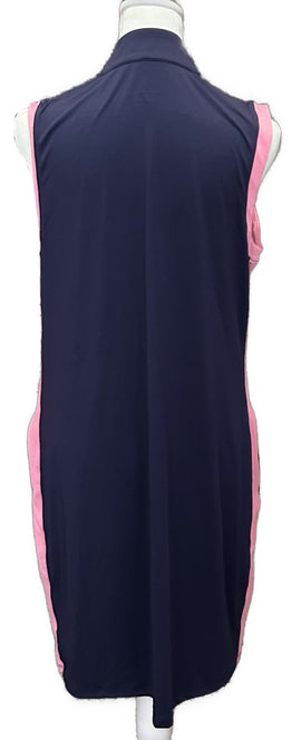 Emerald 18 Navy & Pink Women's Golf Dress Size M - 0