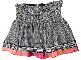 Lucky in Love Navy & White Striped Women's High Waist 15.5” Skort Size XL - 0