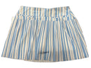 Lucky in Love Light Blue White & Navy Striped Micro Pleat 17” Skort Size XL-2