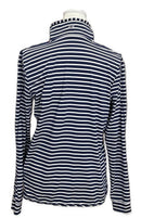 Vineyard Vines Navy & White Striped Women's Golf Pullover Size S MSP$118-2