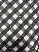 Nike Black & White Print Women's Sleeveless Golf Top Size XXL-3