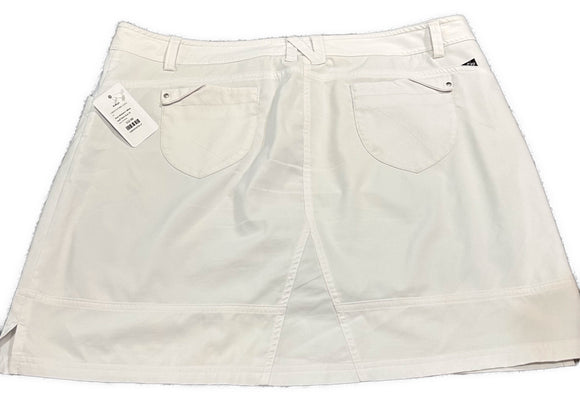 Nivo Women's White 19” Golf Skort Size 14