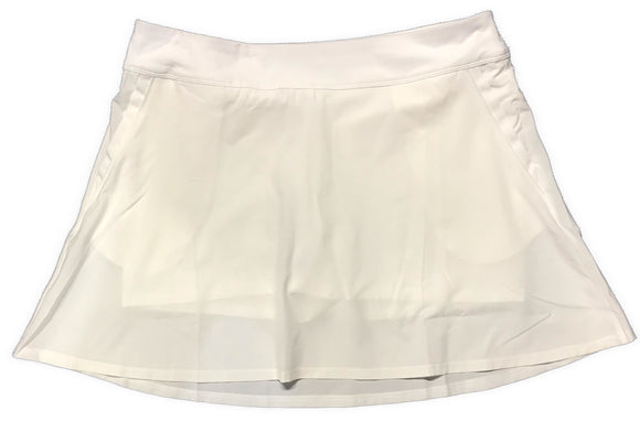 New White Under Armour Flow 17” Skort Size L