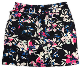 New Jofit Navy Floral Mina 18" Skort Size M MSP$90 - 0