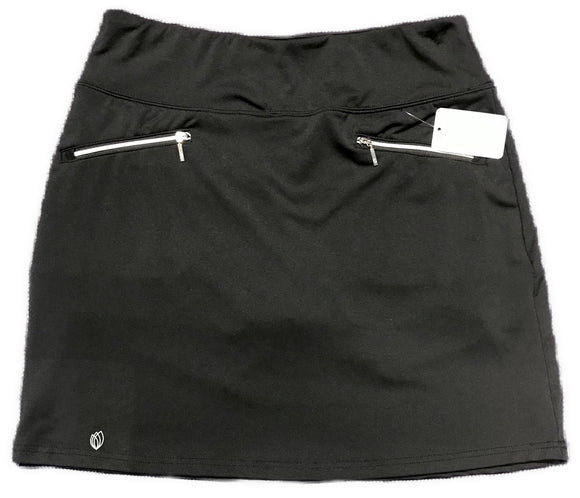 GGBlue Black 18" Golf Skort Size M MSP$97