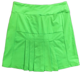 New Amy Sport Spitfire Petite Marisa Pleated 18” Lime Skort MSP$160 - 0