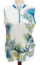 Tail Activewear Women's Delta Sleeveless Golf Top - Tuscany Size XL MSP$92-2