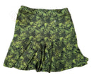 Lopez Black & Green Cactus Print Golf Skort Size M-2