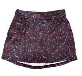 Greg Norman Dark Purple Print Golf Skort Size M  MSP$80