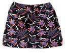 Tail Activewear Black, Purple & Coral Birds of Paradise Golf Skort Size M-1