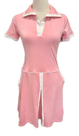 New Scratch Seventy Pink Sheila Golf Dress Size S MSP$125