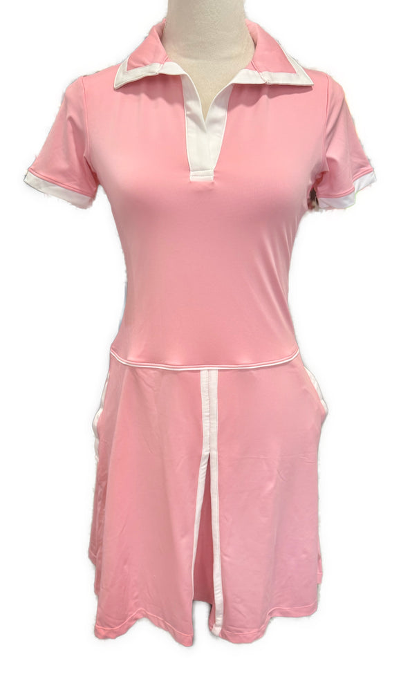 New Scratch Seventy Pink Sheila Golf Dress Size S MSP$125