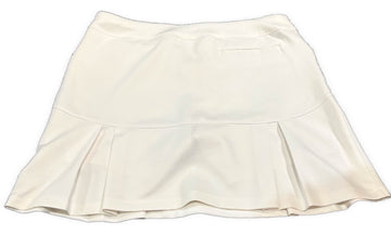 Adidas Women's White 18” Golf Skort w/Pleats Size L - 0