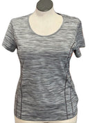 Reebok Gray Heathered Women's T-shirt Size XL-1