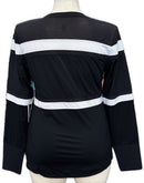 New Tail Activewear Black Long Sleeve Top w/Mesh Inserts Size XL MSP$72-2