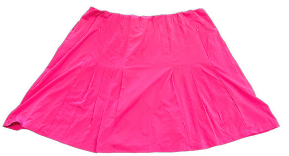 New Tail Activewear Rose 18.5” Pleated Golf Skort Size XL MSP$100