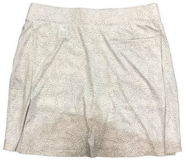 New Women's Dunning White Print Ventilated 17” Golf Skort MSP$100 - 0