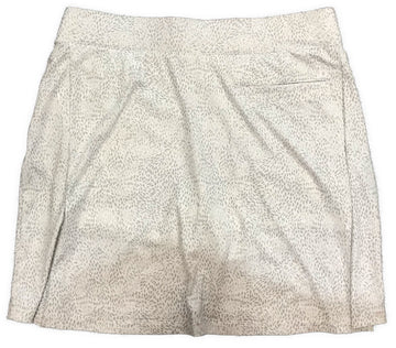 New Women's Dunning White Print Ventilated 17” Golf Skort MSP$100 - 0