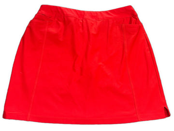 Adidas Tangerine Red 18” Golf Skort Size L