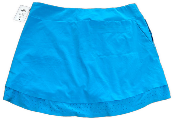 Annika by Cutter & Buck Turquoise hi-lo Golf Skorts Size L