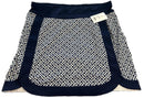 Belyn Key Navy & White Print 17.25” Golf Skort Size M MSP$116-1