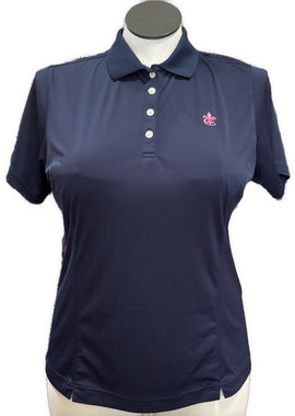 Footjoy Women's Navy Golf Polo w/Logo Size L MSP$75