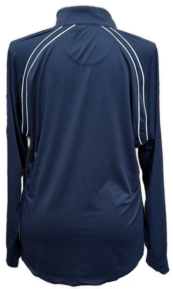 Greg Norman Women's Navy Golf Pullover w/White Trim Size XXL MSP$75