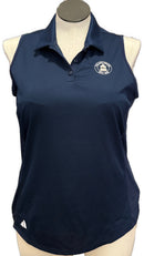 New Adidas Women's Textured Sleeveless Golf Polo w/Logo Size XL MSP$65-1