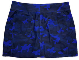 Jofit Blue Camo Patterned Women's 18” Golf Skort Size 14 - 0