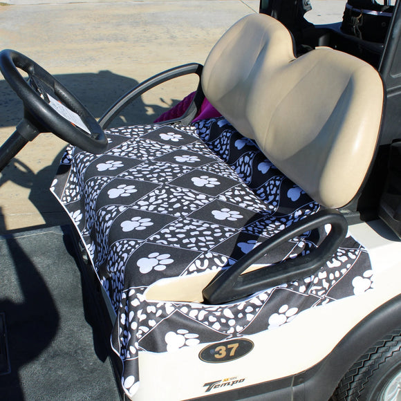 New Double-Sided Golf Cart Seat Cover - Ruff Ride