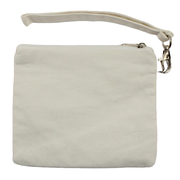 New White & Pink Birdie Beaddie Bag