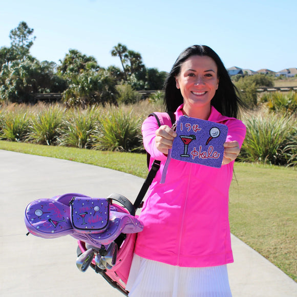 New Purple 19th Hole Beaddie Bag