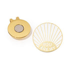 New Birdie Girl You Are My Sunshine Ballmarker & Hat Clip-1