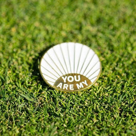 New Birdie Girl You Are My Sunshine Ballmarker & Hat Clip - 0