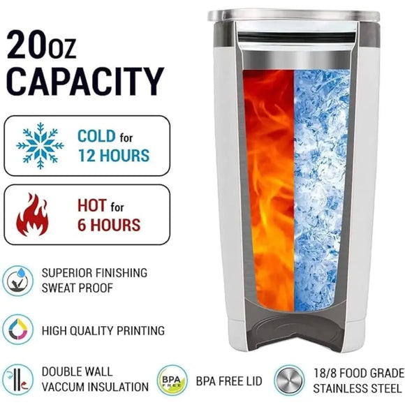 New Born to Rally Par-Tee in Pink Tumbler