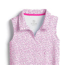New Scales Jaws Women's Sleeveless Golf Polo Shirt MSP$80-3