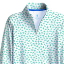 New Scales Women's Logger Head LS Quarter Zip Top Size S MSP$85-2